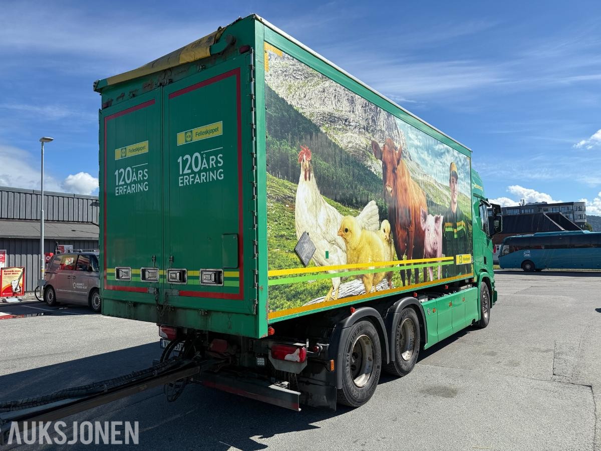 2023 Scania R590 XT Med He-Plan Fliskassehenger